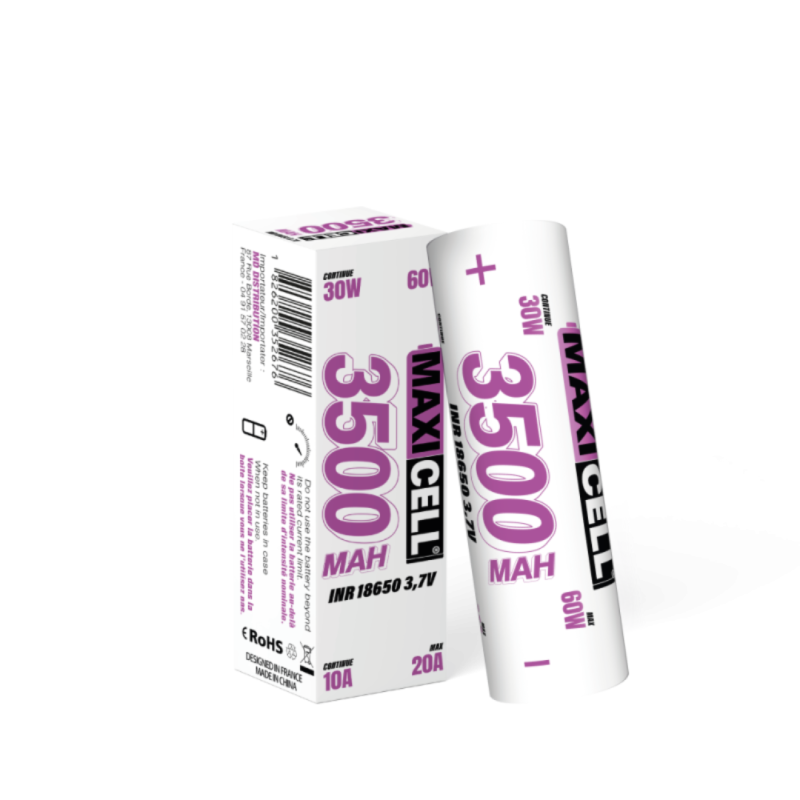Batteria MAXICELL 3500 mAh 18650 20A