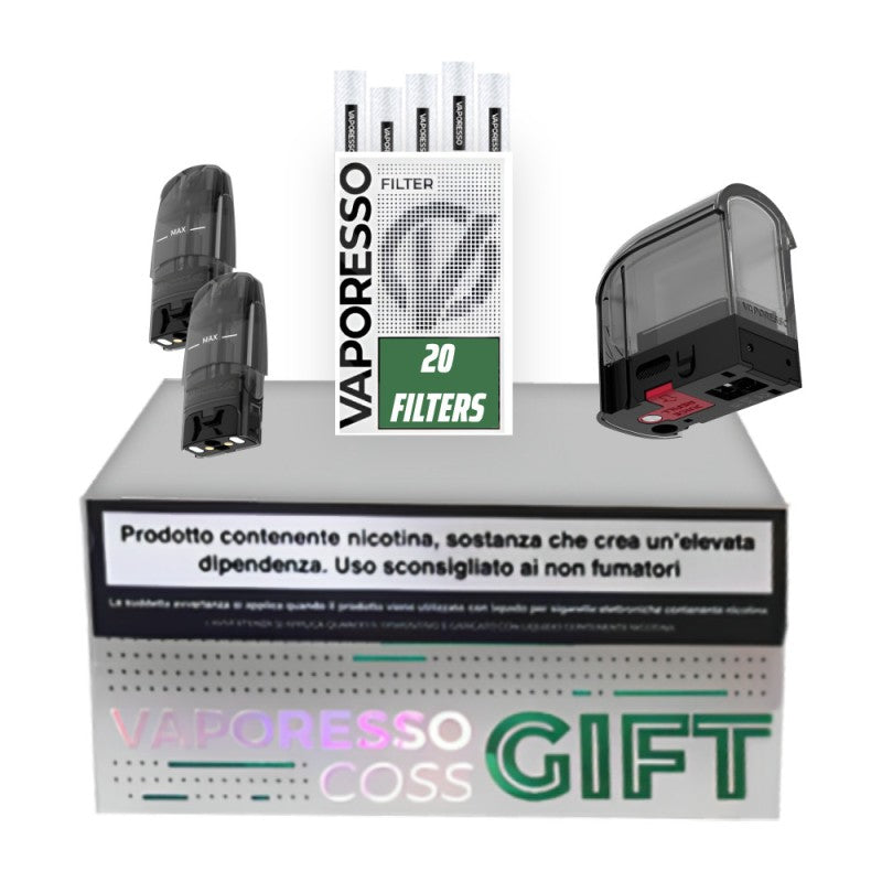 VAPORESSO COSS PACK COIL FILTRI SERBATOIO