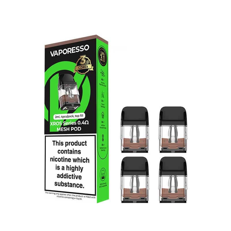 XROS Corex 3.0 Cartuccia Pod Vaporesso 3ml (4 pezzi)